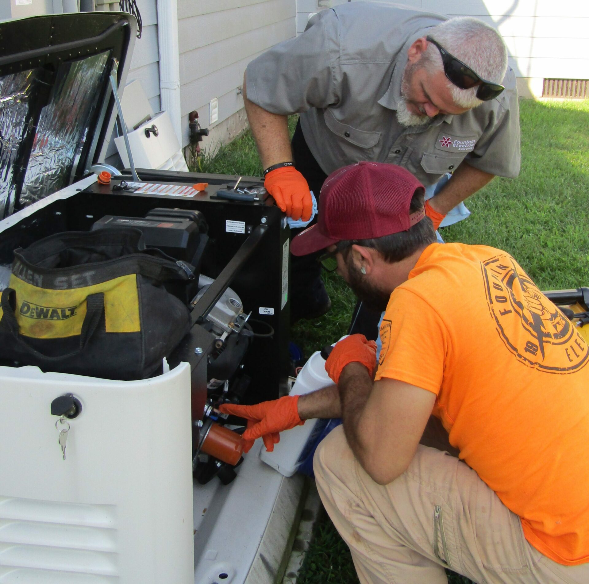 Fountain Electric & Services residential home generator electrical service