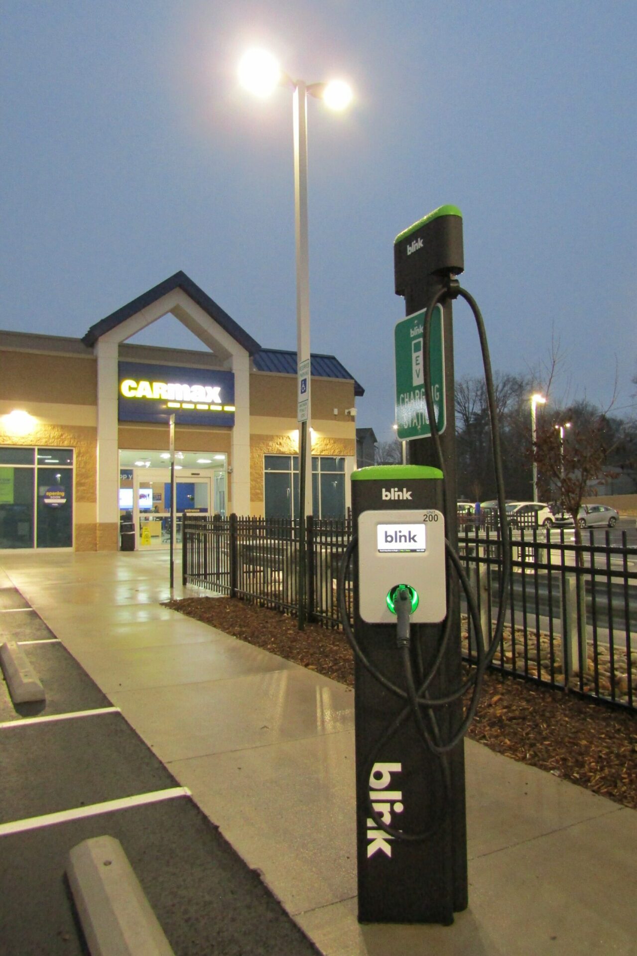 Carmax Asheville Charging Station Light Pole Name Entry 2 Scaled 