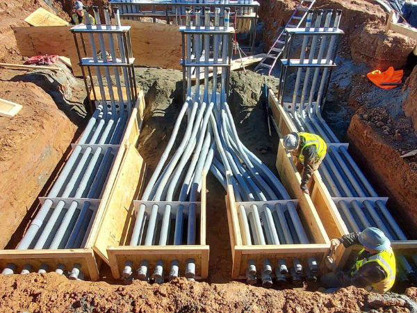 Fountain Electric Underground As Part Of Electrical Construction Services