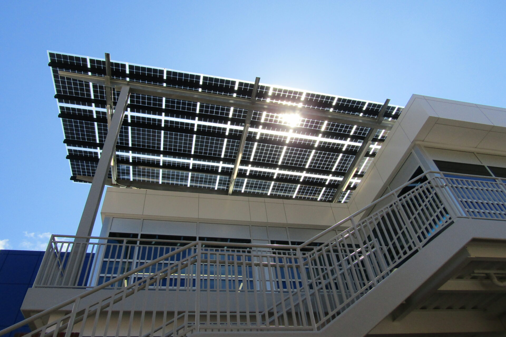 CCS Upper school solar panels.