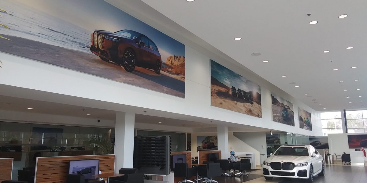Century BMW Greenville showroom.