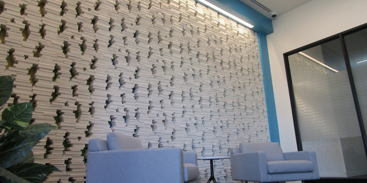 Charlotte Library Administrative Facility Reception Area Showing Lighting Work By Fountain Electric & Services