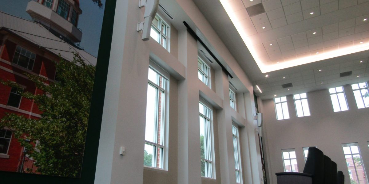 UNCC Gage Undergraduate Admissions Center Fountain Electric